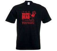 Juko It's A Walking Dead Thing You Wouldn't Understand Zombie 1329 T Shirt. Black, Medium