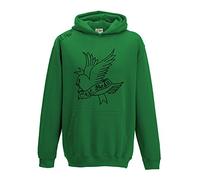 Juko Lil Peep Cry Baby Music Gustav Elijah Åhr Hell Boy 1368 Hoodie. Green, Medium