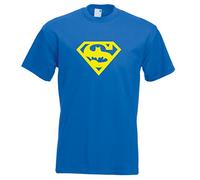 Juko Superbat t Shirt Superman and Batman Logo t Shirt Super Hero t Shirt. Black, Large