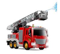 JUKUDAHU Fire Truck Toy for Kids 3 4 5 6 7 8 Years Old