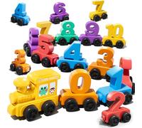 JUKUDAHU Magnet Number Train Set for Kids 3-8 Years Old | Counting Toy, Color Sorting Toy, Preschool Educational Activities, Learning Toy, Train Birthday Gifts for Boys Girls