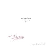 Jul Performance: Poetry & Fleeting Thoughts Paperback Book Jul Multicolor