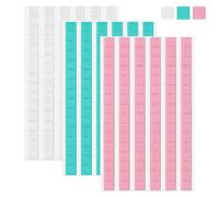 JULBEAR 288 Pcs Sticky Tack Removable Adhesive Poster Mounting Putty, Reusable Wall Safe Tacky Putty for Hanging Pictures and Museum Art Photography