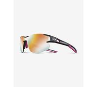 Julbo Aerolite Glasses Translucent Black Matte Pink with REACTIV Photochromic Performance Lenses Women
