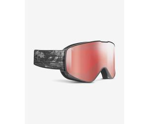 Julbo Alpha XL Goggles Black Grey with Red Mirrored Spectron 3 Polycarbonate Lens