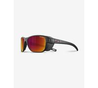 Julbo Camino M Glasses Matte Black with Red Spectron 3 Mirrored Lenses