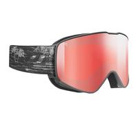 Julbo Alpha XL Goggles Black Grey with Red Mirrored Spectron 3 Polycarbonate Lens