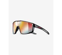 Julbo Fury Glasses Glossy Black Red with REACTIV Photochromic Performance Lenses