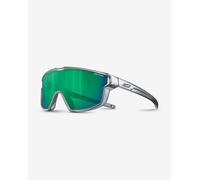 Julbo Fury Mini Glasses translucent grey with Spectron 3 mirrored lens green Kids