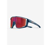 Julbo Fury S Glasses matte blue with Spectron 3 mirrored lens red Kids