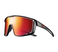 Julbo Fury Sunglasses Black Smoke Multilayer Red/CAT3