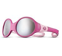 Julbo Loop L Sunglasses Pink Smoke Silver Flash/CAT4 Kids Smoke Silver Flash/CAT4 Dark Fuchsia / Pink