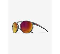 Julbo Meta Glasses Glossy Translucent Grey with Spectron 3 Red Lenses