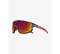 Julbo Rush Glasses black red with Spectron 3 red mirrored lens