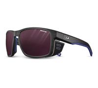 Julbo Shield Reactiv 0-4 - Sunglasses - Men's Noir / Bleu / Blanc Reactiv 0-4 High Contrast