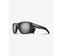 Julbo Shield M Glasses Translucent Black with Spectron 4 Grey Mirrored Lenses