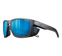 Julbo SHIELD Unisex Adult Sunglasses Black-Blue Category 3