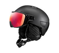 Julbo - Ski/snowboard helmet with visor - Globe Evo Mips Reactiv 1-3 LA Black for Women - Size 58-62 cm Black 58-62 cm