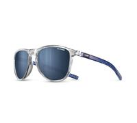 Julbo Sunglasses, CANYON, Unisex Adult, Crystal/Blue, Polarizing Cat. 3