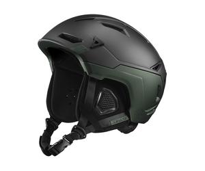 Julbo - Ultra-light ski/mountaineering Helmet - The Peak Lt Black/Green - Size 56-58 cm Black 56-58 cm