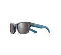 Julbo Unisex Kid's Reach Sunglasses, Noir Mat Logo Bleu, FR : XS (Taille Fabricant : 6-10 Years)