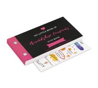 JULEASEL Best Friend Coupon Book for Bestie - Best Friend Birthday Gifts for Women, 20 Fun Friendship Vouchers + 10 Blank Wild Cards - Friendship Galentine's Day Gifts for BFF, Sister