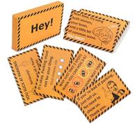 JULEASEL Funny Bad Parking Cards, 50 Cards with 10 Designs Perfect for Shaming Awful Drivers, You Suck at Parking Funny White Elephant Gifts for Adults, Hilarious Gag Gifts Xmas Stocking Stuffers