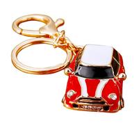 Juleioube Metal Car Model Key Mini Chains Car Keychain with Keyring Metal Mini Style Car Keyring for Men and Women Family Present