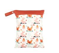 JuleLyn Waterproof Wet Dry Bags, Swimsuit Gym Bag, Baby Cloth Diapers, Travel, Beach, Makeup Bag, Dirty Clothes Storage Bag, Washable Reusable Wet and Dry Bag (animals-01)