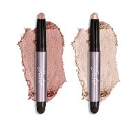 Julep Eyeshadow 101 Crème-to-Powder Eyeshadow Stick (Pearl & Rose) Long-Lasting, Waterproof Eye Shadow - Blendable, Crease-Proof with Built-In Smudger