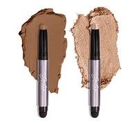 Julep Eyeshadow 101 Crème-to-Powder Eyeshadow Stick (Sand Shimmer & Ginger Matte) Long-Lasting, Waterproof Eye Shadow - Blendable, Crease-Proof with Built-In Smudger