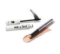 Julep Eyeshadow 101 Crème to Powder Waterproof Eyeshadow Stick, Champagne Shimmer & With a Twist Lash Boosting Volumizing and Lengthening Mascara with Bamboo