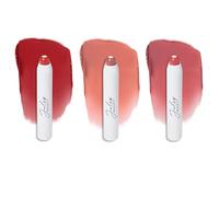 Julep It's Balm: Tinted Lip Balm + Buildable Lip Color Trio - Cherry Wood, Cashmere Nude, Dusty Orchid Shimmer - Natural Gloss Finish - Hydrating Vitamin E Core - Vegan