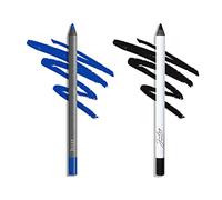 Julep When Pencil Met Gel Sharpenable Multi-Use Longwear Eyeliner Pencil - Ocean Blue & Blackest Black - Transfer-Proof - High Performance Liner Duo.