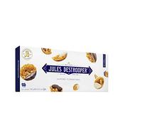 Jules Destrooper Almond Florentines, Belgian Butter Biscuit with Almonds and Chocolate, 100% Natural Ingredients, Perfect Treat for Gift or Hamper, 100 g