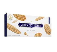 Jules Destrooper Butter Crisps, Belgian Butter Biscuit, 100% Natural Ingredients, Perfect Treat for Gift or Hamper, 100 g