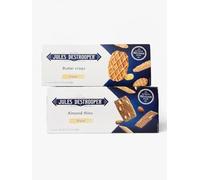 Jules Destrooper Original Belgian Butter Crisps & Almond Thins, 100g Each, Authentic Belgian Biscuits
