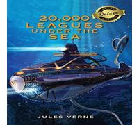 Jules Verne 20, 000 Leagues Under the Sea (Deluxe Library Edition) Hardback Book Jules Verne Multicolor