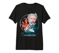 Jules Verne, French Novelist, Poet, Playwright Premium T-Shirt