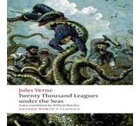 Jules Verne Twenty Thousand Leagues under the Seas Paperback Book in White Jules Verne White