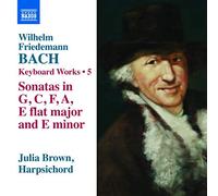 Julia Brown - Bach: Keyboard Works Vol 5
