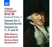 Julia Brown:Barbara Baird - W.F.Bach: Concerto For Two Harpsichords