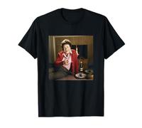 Julia Child by The Fire The French Chef Michael Grecco T-Shirt