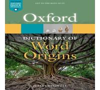 Julia Cresswell Oxford Dictionary of Word Origins Paperback Book Julia Cresswell Multicolor