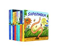 Julia Donaldson and Axel Scheffler 8 Books Collection Set Inc Superworm, Zog, Tiddler, The Ugly Five and More! ( Board Book)