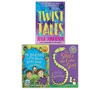 Julia Donaldson Little Gems Collection 3 Books Set (Mr Birdsnest and the House Next Door, A Twist of Tales, The Snake Who Came to Stay)