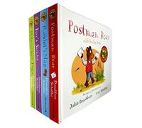 Julia Donaldson Tales From Acorn Wood Series Collection 4 Books Set - (Fox's Socks, Hide-And-Seek Pig, Rabbit's Nap, Postman Bear)