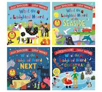 Julia Donaldson What the Ladybird Heard 4 Books Set (What the Ladybird Heard, What the Ladybird Heard Next, What the Ladybird Heard at the Seaside, What the Ladybird Heard at Christmas [Hardback])