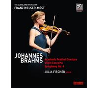 Julia Fischer: Johannes Brahms (Blu-ray) Julia Fischer Cleveland Orchestra
