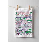 Julia Gash Cotton Tea-towel - Edinburgh
